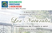 Palermo: "Lex Naturalis"