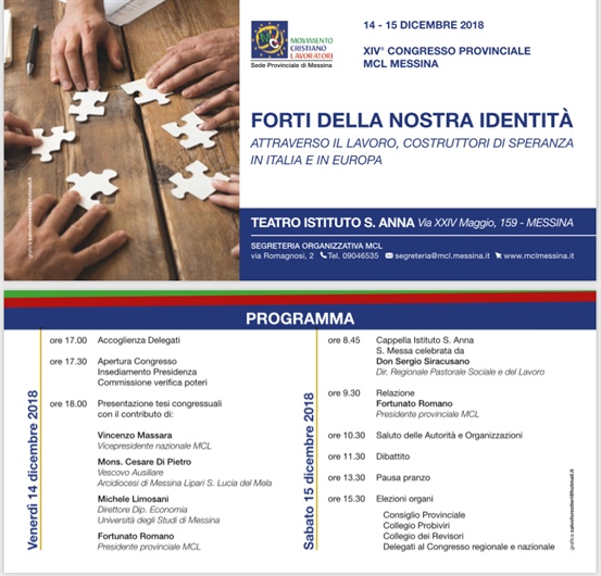 XIV° Congresso Provinciale MCL Messina