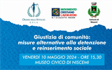 MCL Niscemi: "Giustizia di comunità: Misure alternative alla detenzione"
