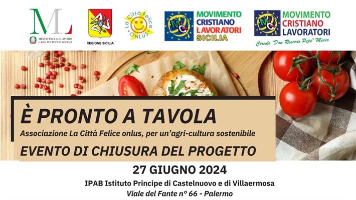  Sicilia: il Progetto di Educazione Alimentare "È Pronto a Tavola" Valorizza le Eccellenze del Territorio